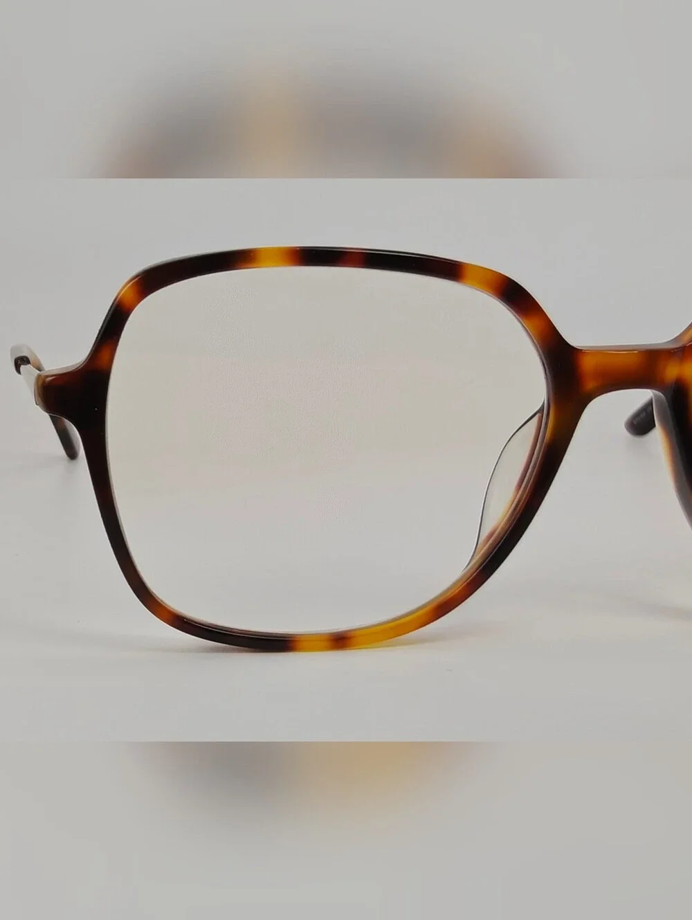 Lenny Tortoiseshell Oversized Square Women’s Frame. Mid Mount. Spring Hinge.